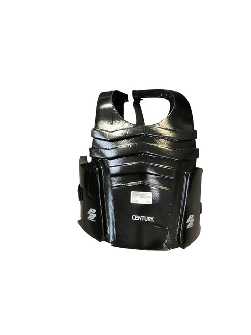 Vist Large View of Product Image Which is Used Century Martial Arts Chest Guard Black Youth