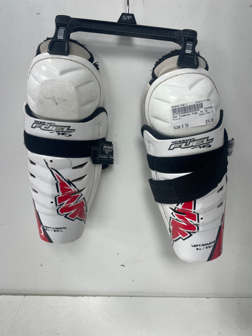 Vist Large View of Product Image Which is Used Mission FUEL 75 Youth Shin Guards None 9"