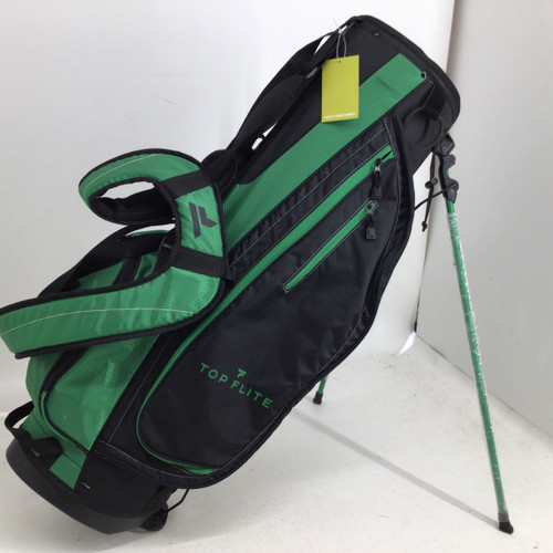 Vist Large View of Product Image Which is Used Top Flite 6 WAY STAND BAG Mens Stand Bag Black