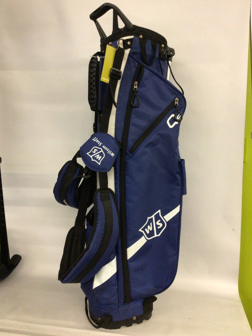 Vist Large View of Product Image Which is Used Wilson QS STAND BAG Mens Stand Bag Royal Blue