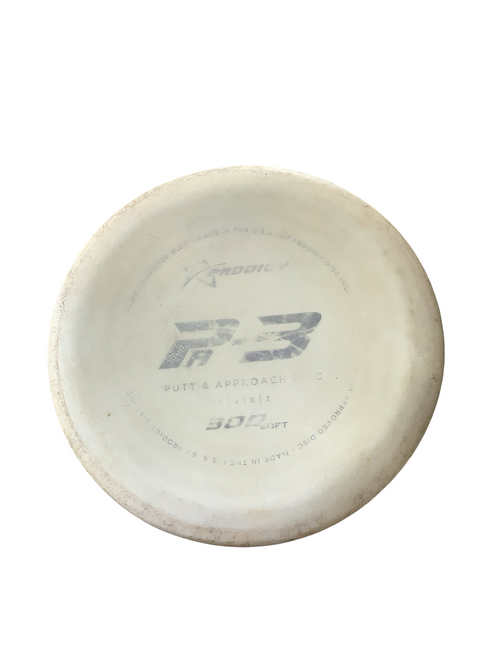 Vist Large View of Product Image Which is Used Prodigy Disc 300 PA3 Disc Golf Putter White
