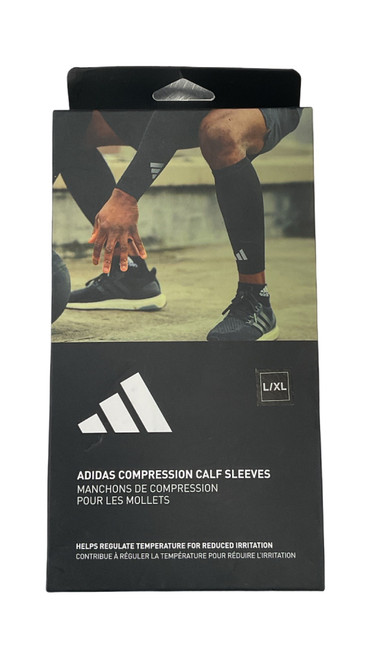 Vist Large View of Product Image Which is Used, Adidas, Compression, Calf Sleeve, L/XL