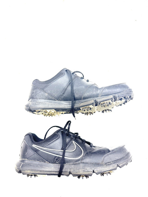 Vist Large View of Product Image Which is Used Nike Mens Golf Shoes Black Senior 9.5