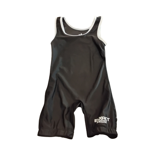 Vist Large View of Product Image Which is Used EXXACT SPORTS Wrestling Singlet Black XS