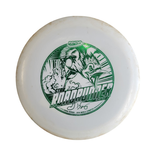 Vist Large View of Product Image Which is Used Innova STAR ROADRUNNER Disc Golf Driver White