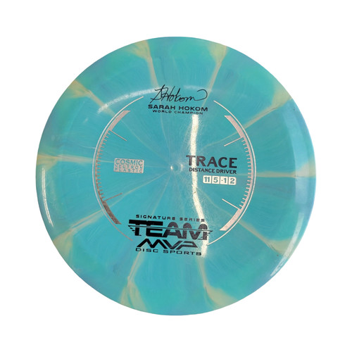Vist Large View of Product Image Which is Used MVP TRACE DRIVER Disc Golf Driver Teal