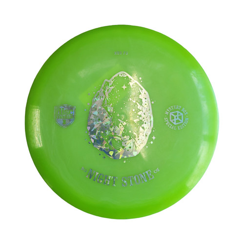 Vist Large View of Product Image Which is Used Discmania NIGHT STONE Disc Golf Driver Green