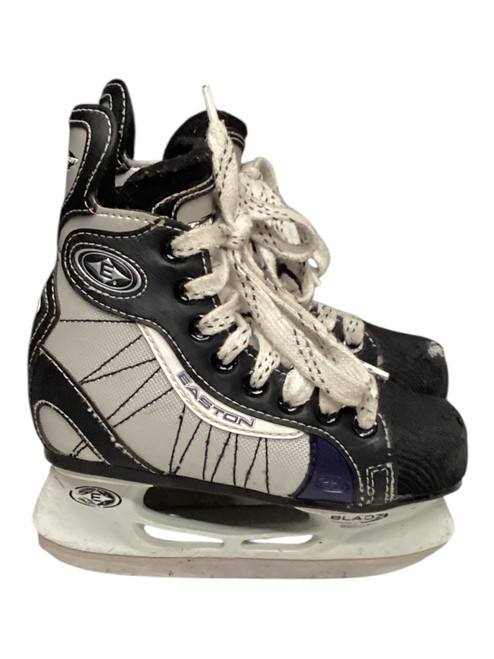Vist Large View of Product Image Which is Used Easton TYPHOON Youth Hockey Skate Youth 11.0