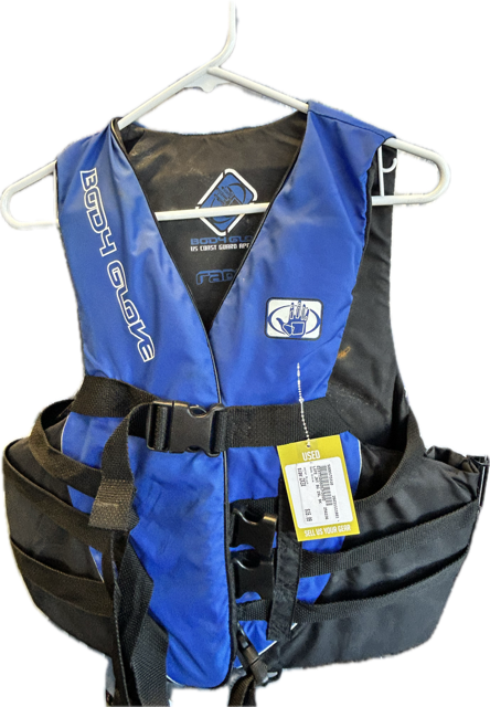 Vist Large View of Product Image Which is Used Body Glove Adult PFD Black 2X/3X