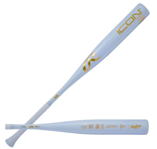 Vist Large View of Product Image Which is New Rawlings RAWLINGS ICON THE CHOSEN ONE BBCOR BB/SB High School -3 Bat
