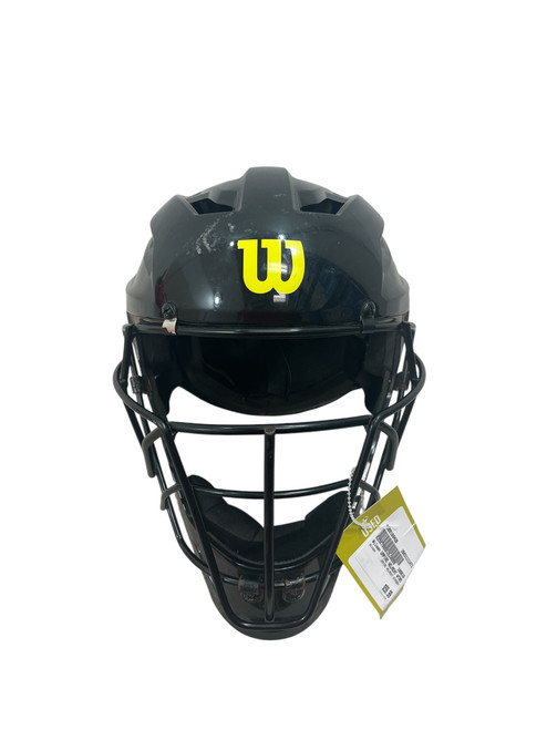 Vist Large View of Product Image Which is Used Wilson UMPIRE HELMENT WTA5801 Umpire Mask