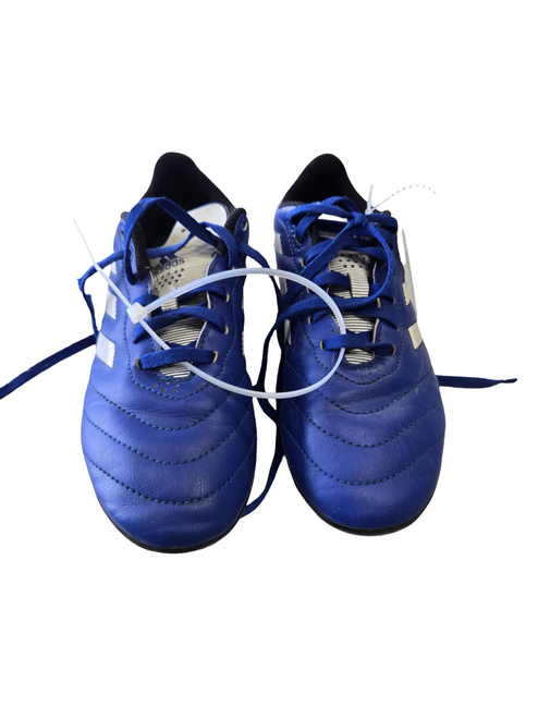 Vist Large View of Product Image Which is Used Adidas SOCCOR CLEATS SZ 2.5 Soccer Cleats Royal Blue Junior 02.5