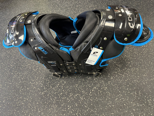 Vist Large View of Product Image Which is Used Champro GAUNTLET VER 2 FB Shoulder Pads Black 2X