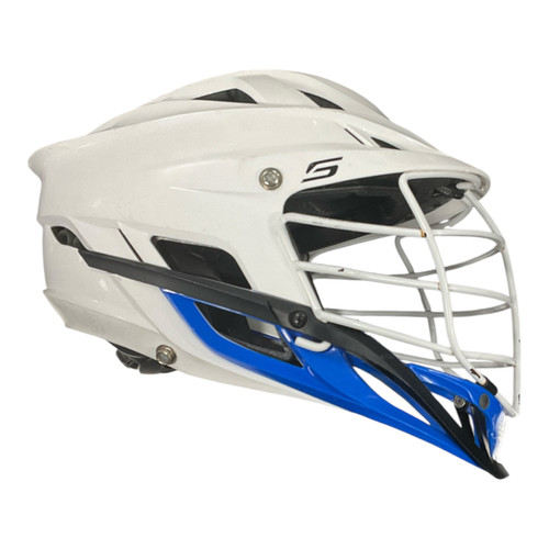 Vist Large View of Product Image Which is Used Cascade S Lacrosse Helmet White One Size
