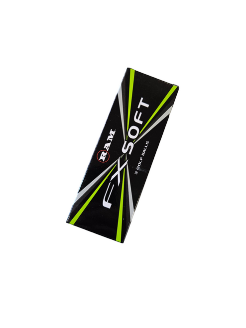 Vist Large View of Product Image Which is Used Ram FX SOFT 3 PK 3 Ball - Golf Ball Sleeve