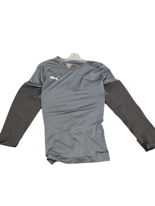 Vist Large View of Product Image Which is Used Puma PUMA GOAL SHIRT Soccer Goalie Top Adt Black MD