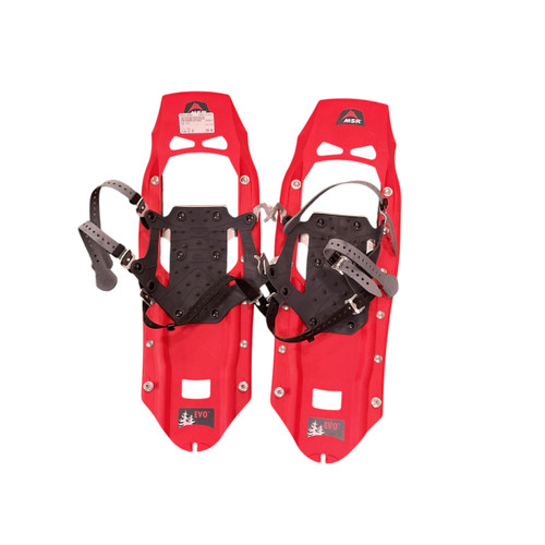 Vist Large View of Product Image Which is Used MSR EVO Snowshoes Mens Red 23"