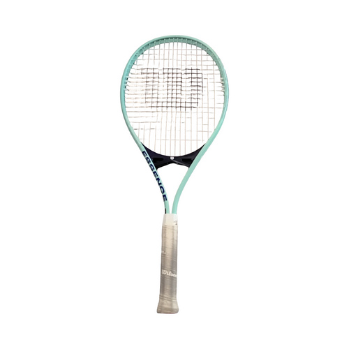 Vist Large View of Product Image Which is Used Wilson ESSENCE Adult Tennis Racquet Teal 4 1/4"