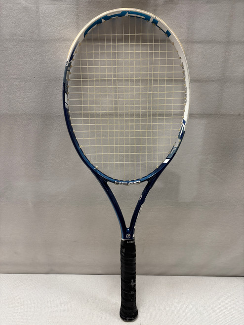 Vist Large View of Product Image Which is Used Head INSTINCT MP GRAPHENE Adult Tennis Racquet Navy Blue 4 3/8"