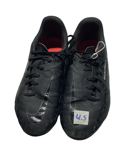 Vist Large View of Product Image Which is Used Nike Soccer Cleats Black Junior 04.5