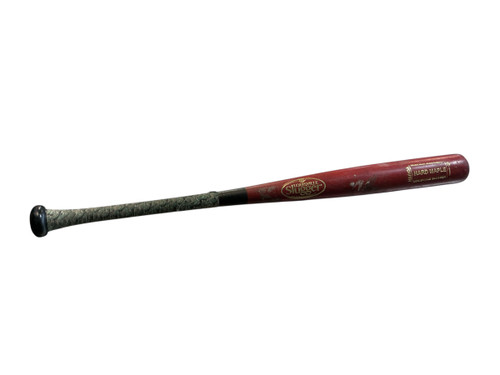 Vist Large View of Product Image Which is Used Louisville Slugger HARD MAPLE BB Wood Bat 29"