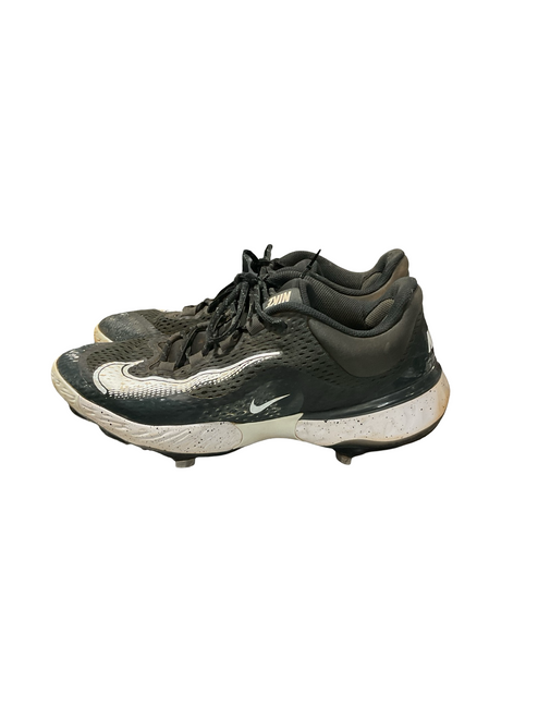 Vist Large View of Product Image Which is Used Nike BLK METAL CLEATS BB/SB Cleats Black Youth 11.5