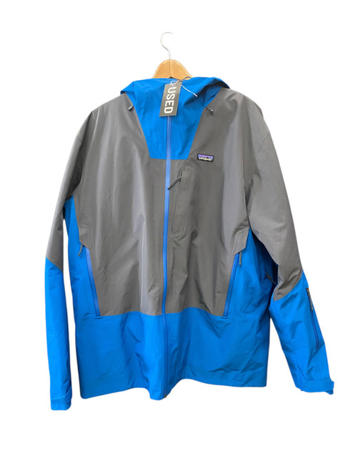Vist Large View of Product Image Which is Used Patagonia Outerwear Heavy Jacket M Royal Blue And Grey 2X