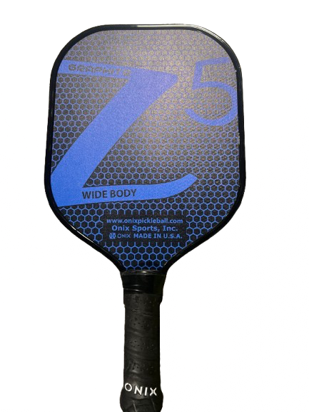 Vist Large View of Product Image Which is Used Onix ONIX GRAPHITE Z 5 WIDEBODY Pickleball Racquet Navy Blue