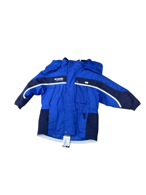 Vist Large View of Product Image Which is Used Columbia Outerwear Heavy Jacket Y Royal Blue Youth
