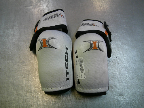 Vist Large View of Product Image Which is Used Itech 255TL Junior Elbow Pads White MD