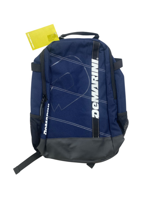 Vist Large View of Product Image Which is Used Demarini BAT PACK BB/SB Player Backpack Navy Blue