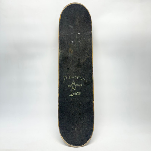 Vist Large View of Product Image Which is Used THRASHER Complete Skateboard Black Regular