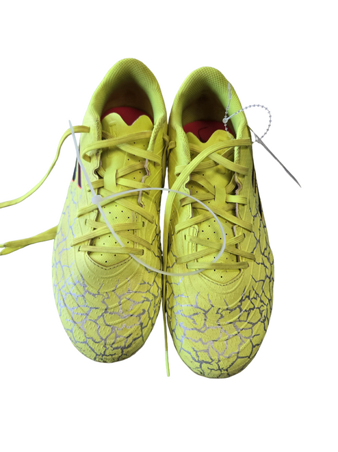 Vist Large View of Product Image Which is Used Sketchers SK X- FTBL SZ 5.5 Soccer Cleats Yellow Junior 05.5