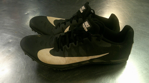 Vist Large View of Product Image Which is Used Nike Track & Field Cleats Adult Black Senior 8