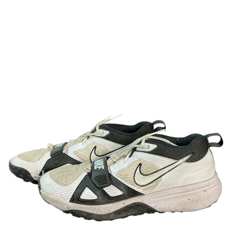 Vist Large View of Product Image Which is Used Nike TURF BB/SB Cleats White Senior 12