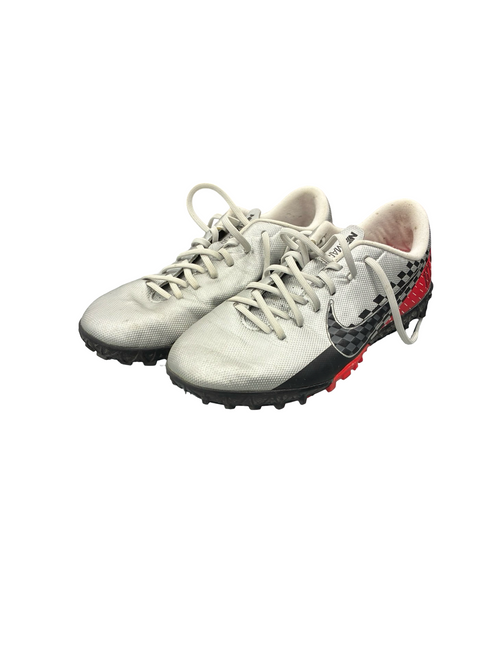 Vist Large View of Product Image Which is Used Nike Soccer Turf Shoes Grey Junior 05