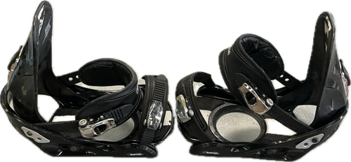 Vist Large View of Product Image Which is Used Burton CUSTOM BINDINGS Mens Binding Only Black MD