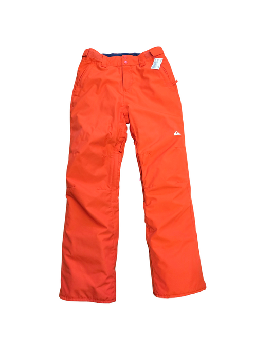 Vist Large View of Product Image Which is Used Quiksilver Snow Pants Y Orange XL