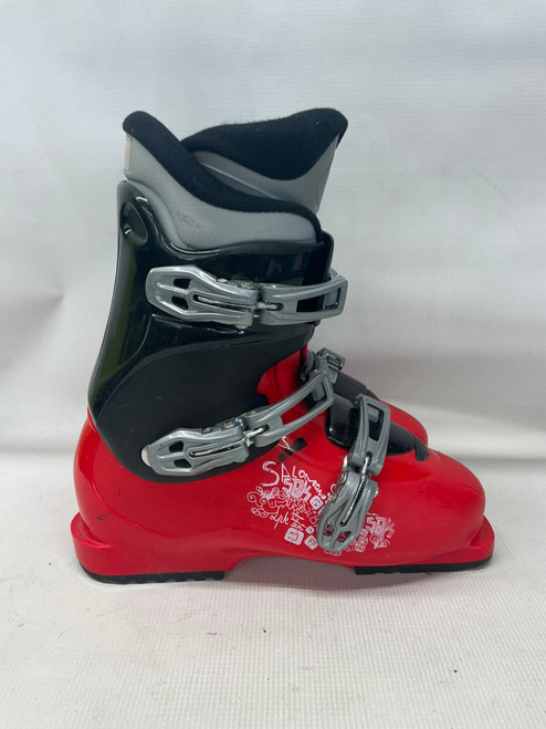 Vist Large View of Product Image Which is Used Salomon SPK MONDO BOOTS Mens DH Ski Boot Red 250 MP - M07 - W08