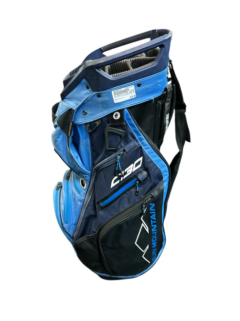 Vist Large View of Product Image Which is Used Sun Mountain C-130 CART BAG ROY/NVY Mens Cart Bag Navy Blue