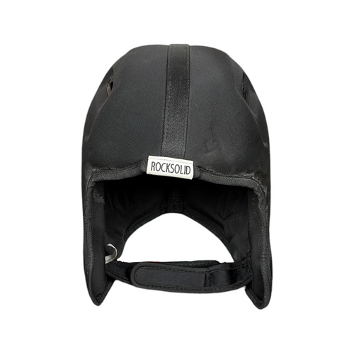 Vist Large View of Product Image Which is Used ROCKSOLID Football Helmet Black Medium