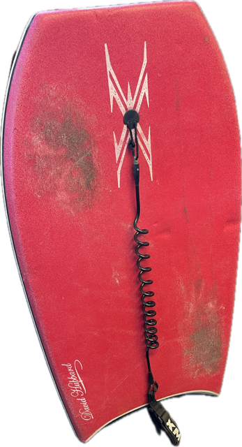 Vist Large View of Product Image Which is Used Custom X DAVID HUBBARD RED Body Board Red 42"