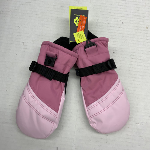 Vist Large View of Product Image Which is Used Outerwear Girls Gloves Pink Junior