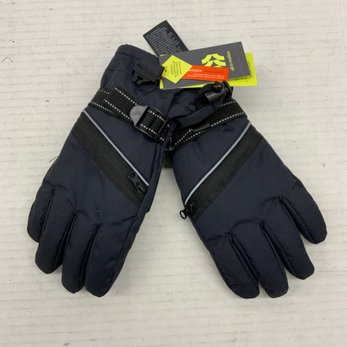 Vist Large View of Product Image Which is Used Outerwear Boys Gloves Black Junior