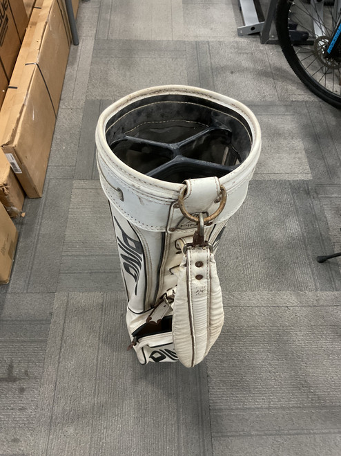 Vist Large View of Product Image Which is Used Ping 4 WAY STAND BAG Mens Stand Bag White