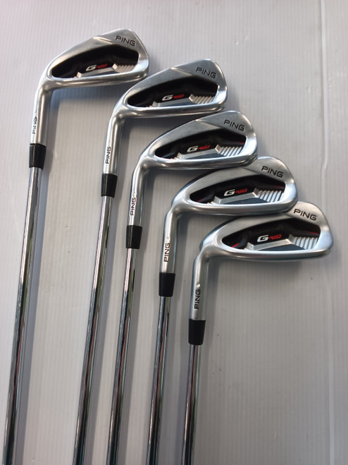 Vist Large View of Product Image Which is Used Ping G410 Mens Iron Set LH 6I-PW