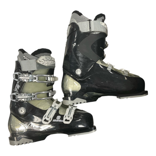 Vist Large View of Product Image Which is Used Salomon ENERGYZER 70 Womens DH Ski Boot Black 265 MP - M08.5 - W09.5