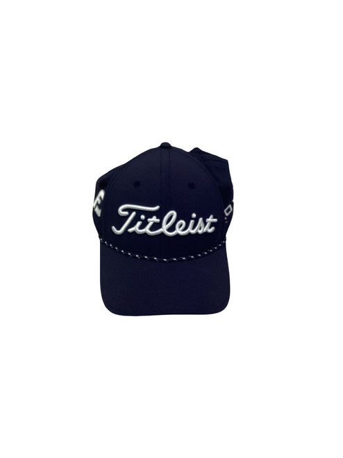 Vist Large View of Product Image Which is Used Titleist Outerwear Mens Hat Navy Blue