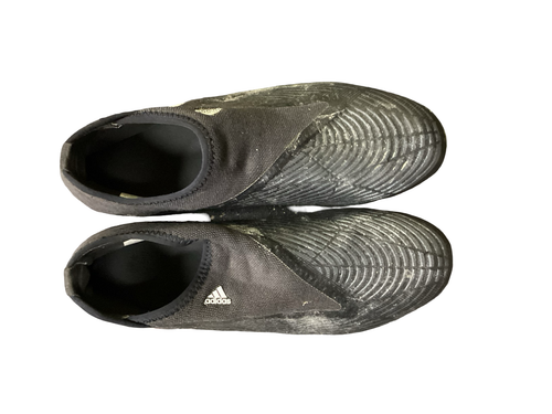 Vist Large View of Product Image Which is Used Adidas Soccer Cleats Black Senior 9