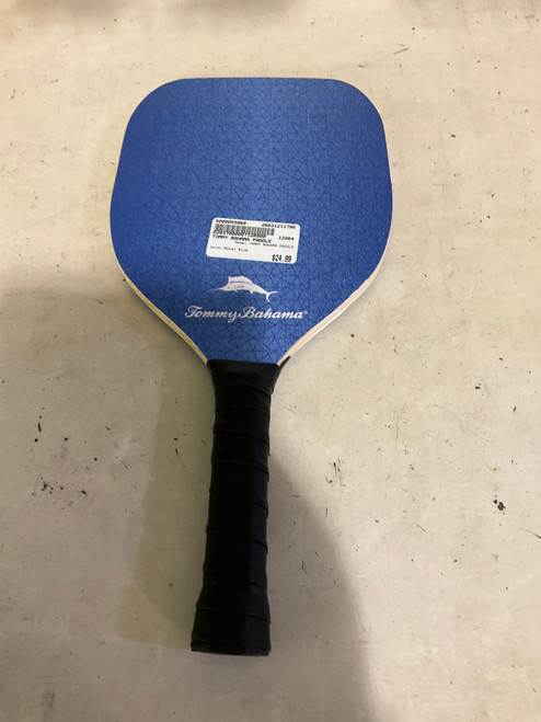 Vist Large View of Product Image Which is Used TOMMY BAHAMA PADDLE Pickleball Racquet Royal Blue